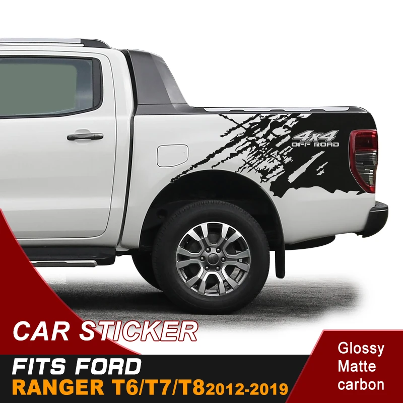 車の4 4オフロード落書きビニールグラフィック車のステッカーフォードレンジャーt6 T7 T8 12 13 14 15 16 17 18 19 Car Stickers Aliexpress
