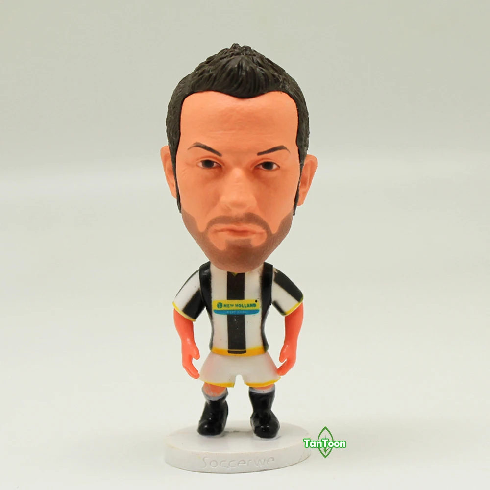 Куклы del Piero 2009 2,5 дюйма Статуэтка из смолы