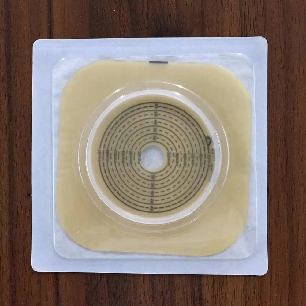 5 Pcs Colostomy Bags Baseplates Max Cut 70mm Hydrocolloid Stoma Care Durable Skin Barriers Two-Pieces Ostomy Bags Plates 4