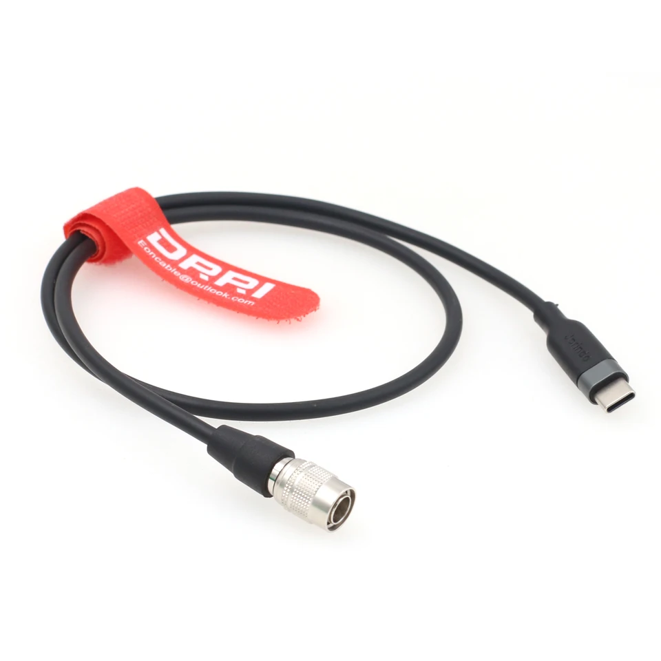 Eonvic Cavo Hirose 4pin Maschio A USB 12V Regolato Per Registratori Zoom F4/F8 E MacBook Air - 5