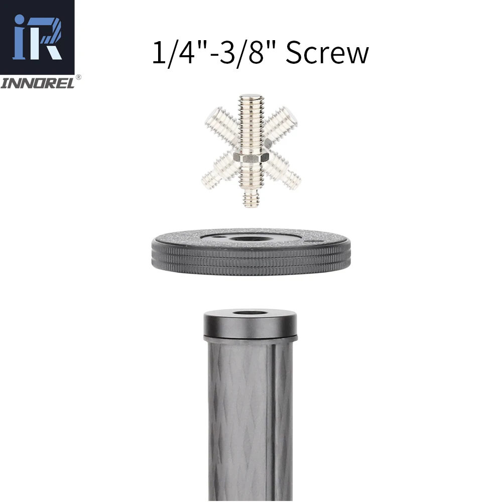 ER40C 40mm Tube Professional Carbon Fiber Center Column Monopod Tripod Extension Rod For Digital DSLR Camera Of RT90C/LT364C