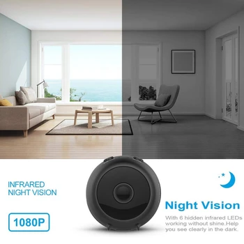 

Small Home Night 1080p Wireless Camcorders Camera Wifi PCVision Security Micro Cam Smart Motion Detection video
