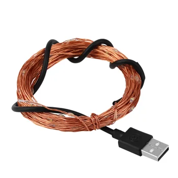 

ICOCO Hot Sale 2m/5m/10m LED Waterproof IP66 USB Power DC5V Copper Wire Fairy String Light Lamp for Wedding Party Festival Decor