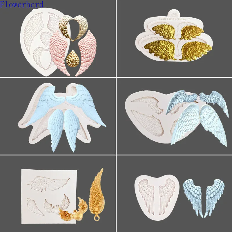 Толстовка с капюшоном надписью Angel и принтом крылышки перо силиконовая форма для