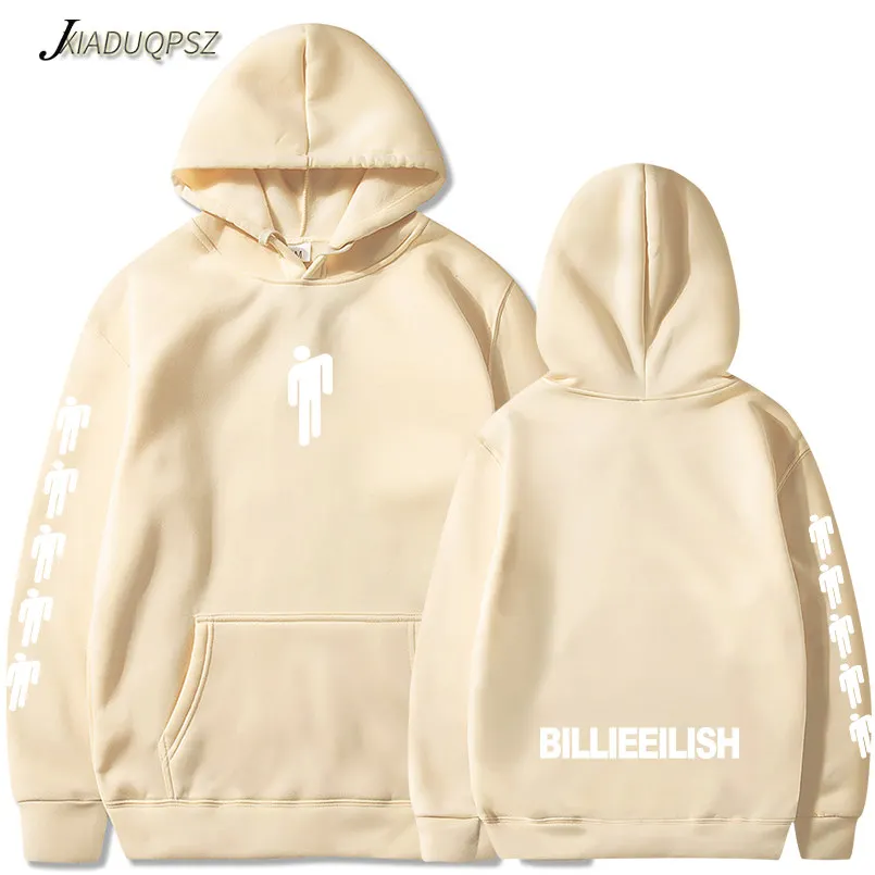 Billie Eilish толстовка женская с длинным рукавом Eilish Merch Lothse унисекс пуловеры нарядная толстовка с капюшоном топы Dropshop женские тонкие пальто - Цвет: WM22-24 Khaki