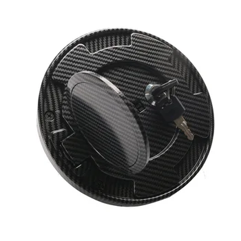 

Carbon Fiber Car Fuel Door Gas Cap Cover for Jeep Wrangler JK 07-17 Gas Tank Cover