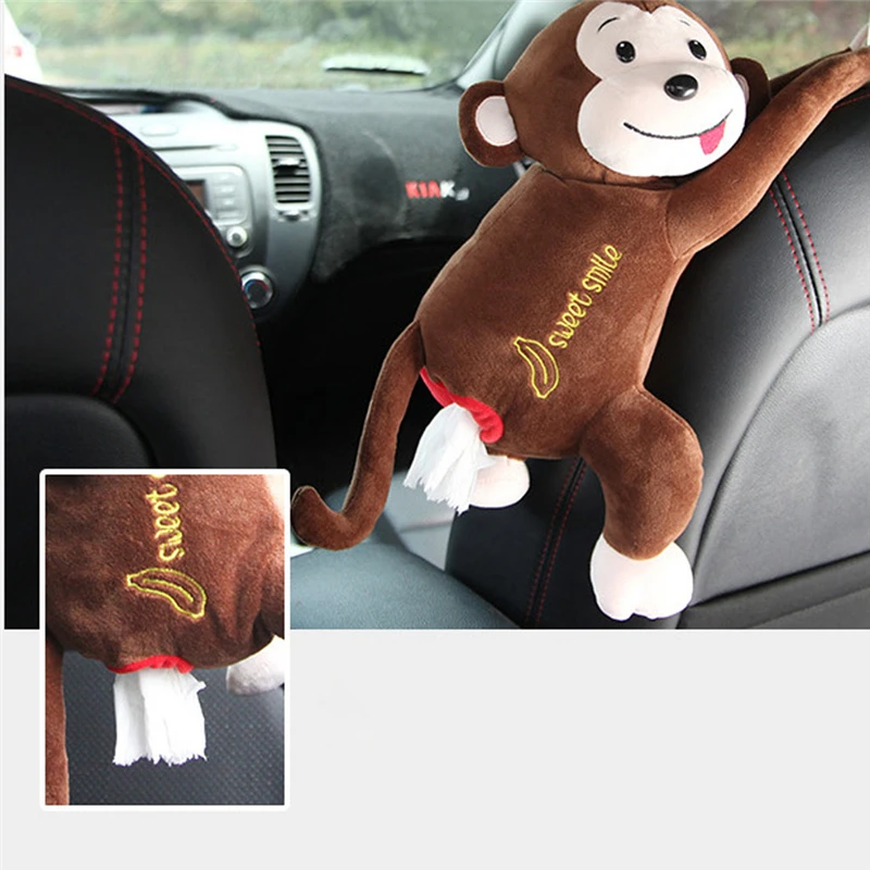Creative Cartoon Paper Napkin Tissue Box Animal Tissue Napkin Paper Box Durable Practical  Convenient Household Items