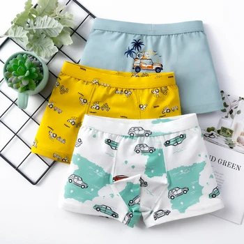 Boy Cute Sold Boxers in Pack of 3
