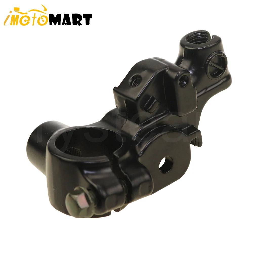 10mm Motorcycle Bicycle Aluminum 22mm Handlebar Mirror Mount Clamp Rear