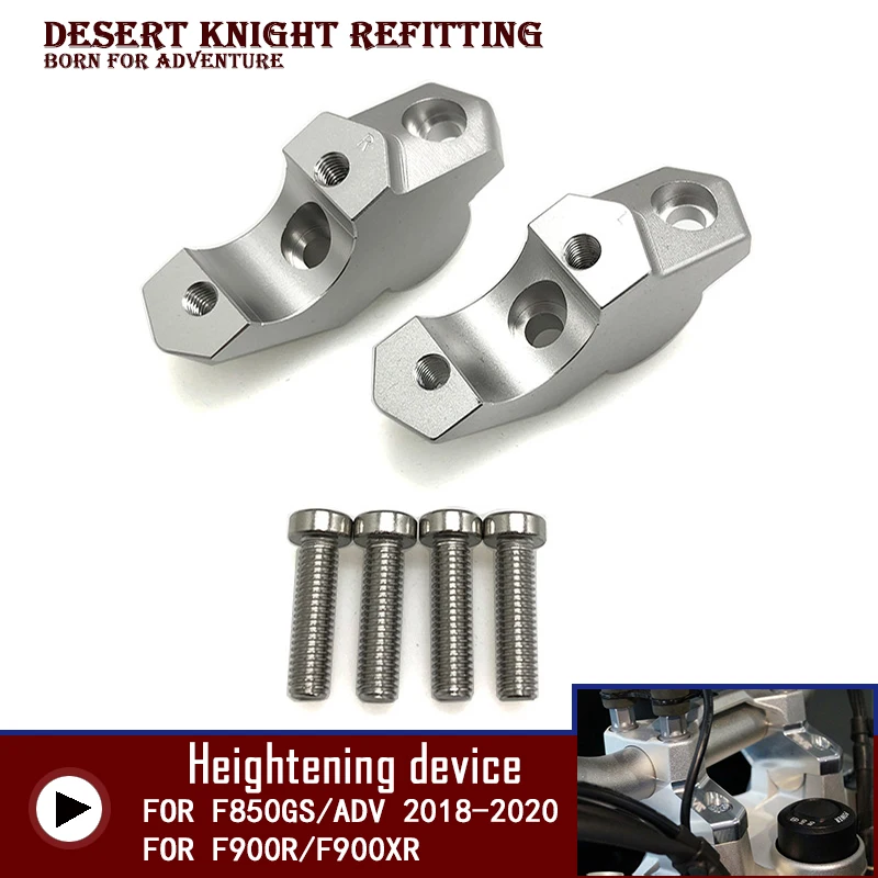 F900r F900xr Accessories Cnc 28mm Handlebar Risers Clamp Height Up