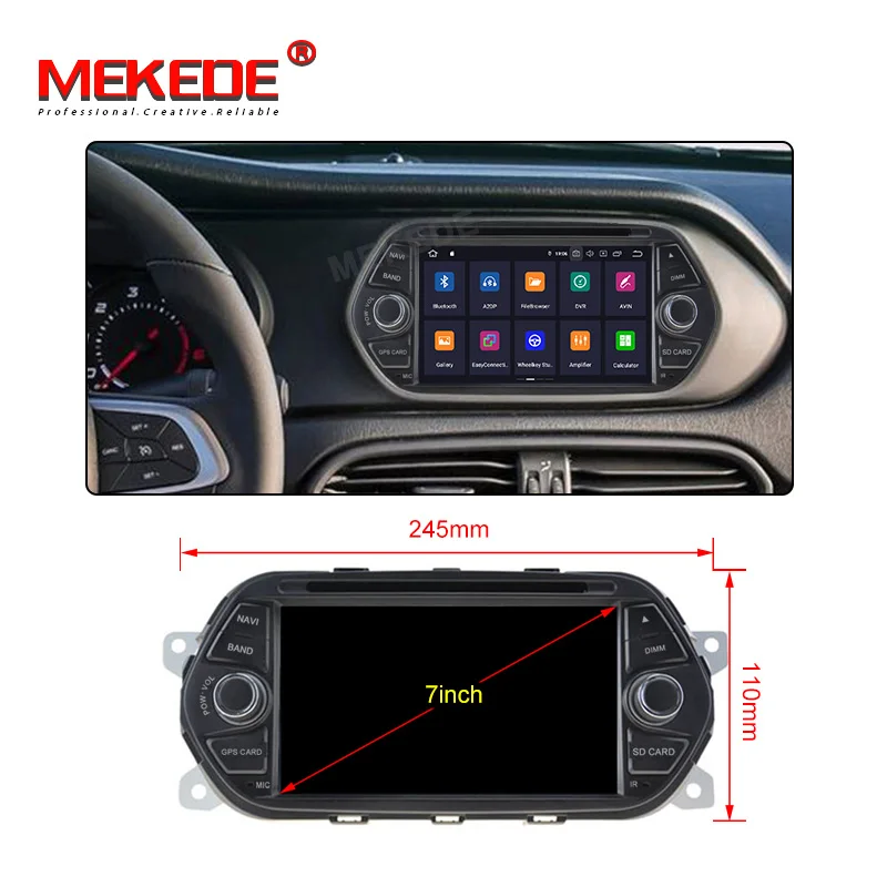 Android 9,0 4+ 64G Автомобильная dvd-навигационная система плеер для Fiat Tipo EGEA- 8 Восьмиядерный wifi BT Радио стерео Поддержка DVR dab