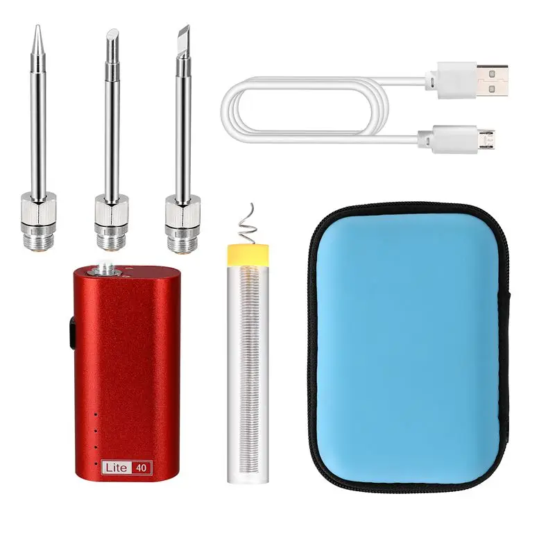 5V20W electric soldering iron portable wireless charging with USB tool Android interface | Инструменты
