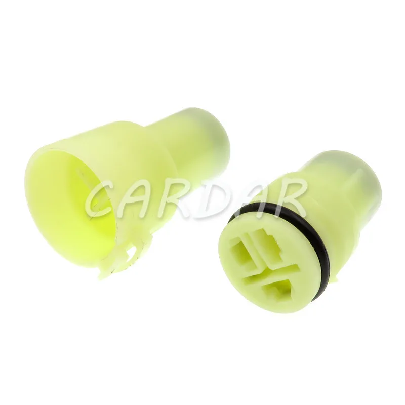 

1 Set 3 Pin 6.3 Automobile Waterproof Spark Plug Connector Socket With Terminals