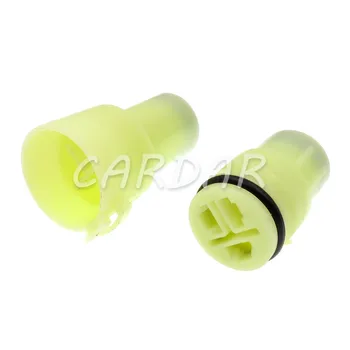 

1 Set 3 Pin 6.3 Automobile Waterproof Spark Plug Connector Socket With Terminals