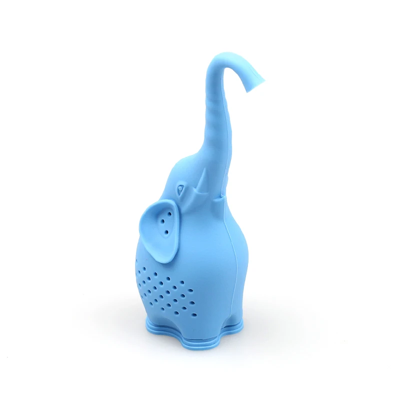 

1PCS Mini Silicone Novelty Elephant Shape Tea Diffuser Loose Leaf Herbal Filter Tea Reusable Strainer