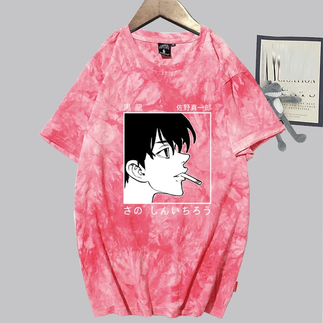 Anime Tokyo Revengers Aesthetic T-Shirt Manjiro Sano Mikey Print