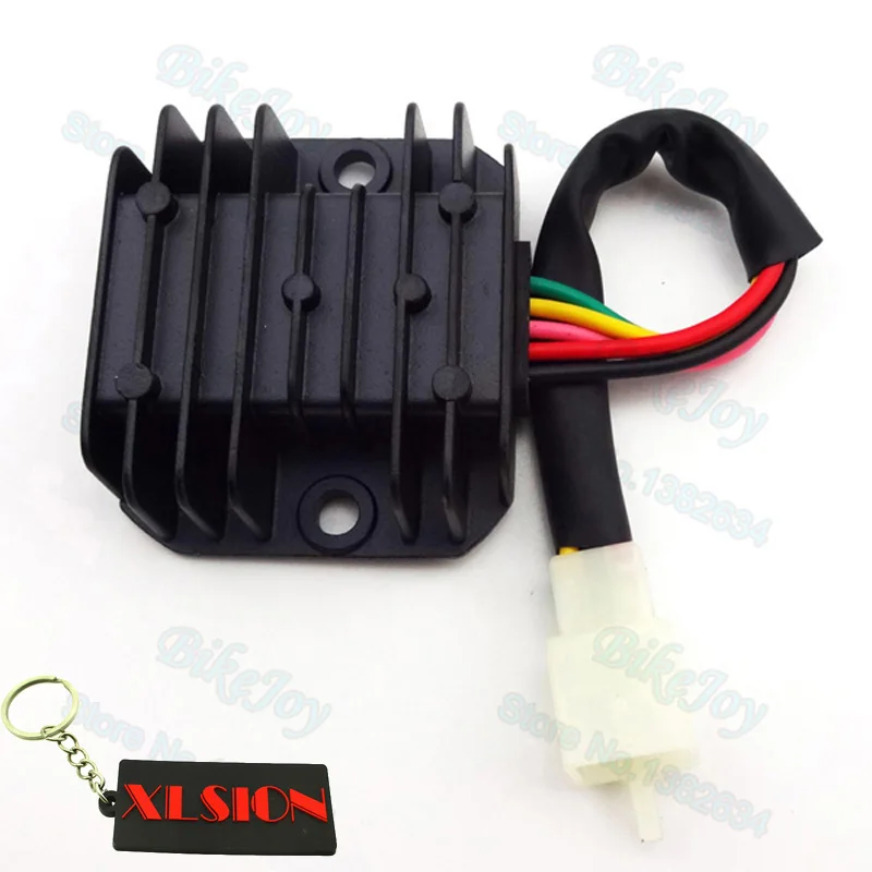 5 Wires Voltage Regulator Rectifier Plug For Gy6 50cc 125cc 150cc Cg125