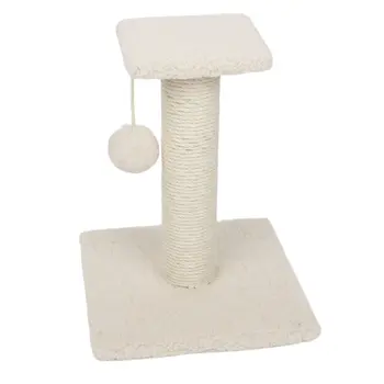 

Multifunctional luxury small cat climbing frame toy Sheet metal Creative board Paper tube Sisal rope Cat scratching post