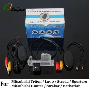 

Wireless Rearview Camera For Mitsubishi L200 Triton Strada Sportero Hunter Strakar Barbarian / Parking Camera For Fiat Fullback