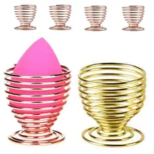 Модная губка для макияжа, 1 шт., подставка для пудры в виде тыквы, подставка для яичной пудры, подставка для пуховки, сушильный шкаф, органайзер, держатель для красивой полки, инструменты