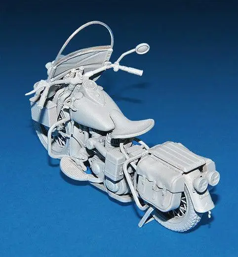 Miniart 35168 - Kit Modellistico In Plastica 1:35 - Poliziotto Militare USA Con Moto, 189 Pezzi, Per Modellisti Esperti - 3