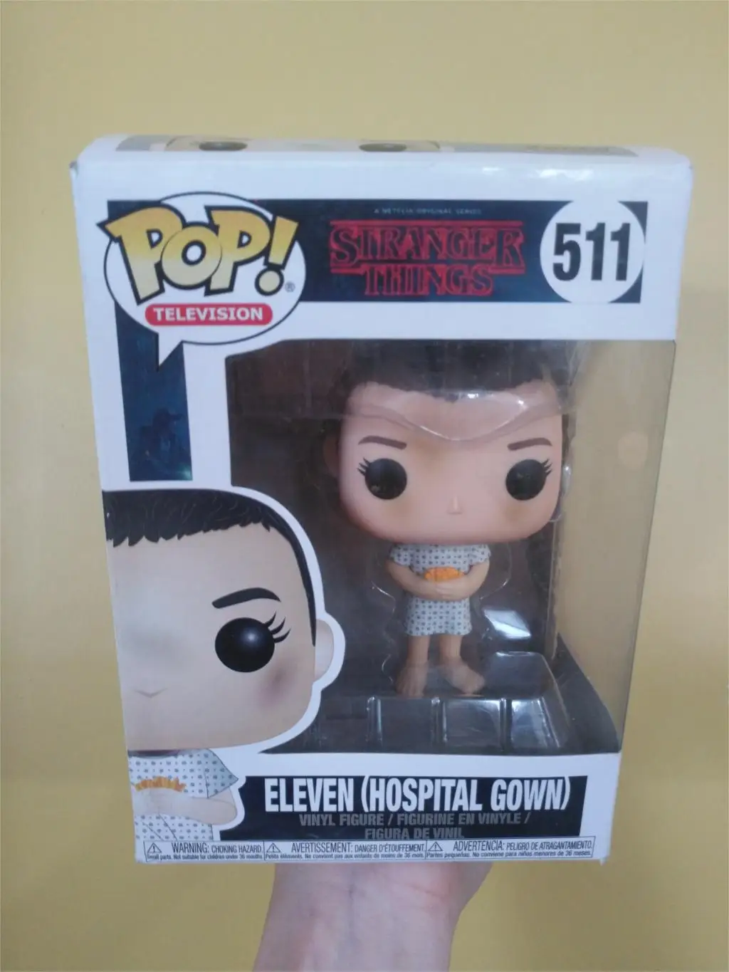 511 with box Funko Pop Stranger Things Character 10 см фигурка игрушки виниловые куклы для коллекции - Цвет: 511 with box
