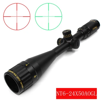 

NT6-24X50AOGL Hunting Rifle Scopes Sniper Scope Tactical Optics Scopes RGB Illuminated For Outdoor Hunting Rifle Air Guns