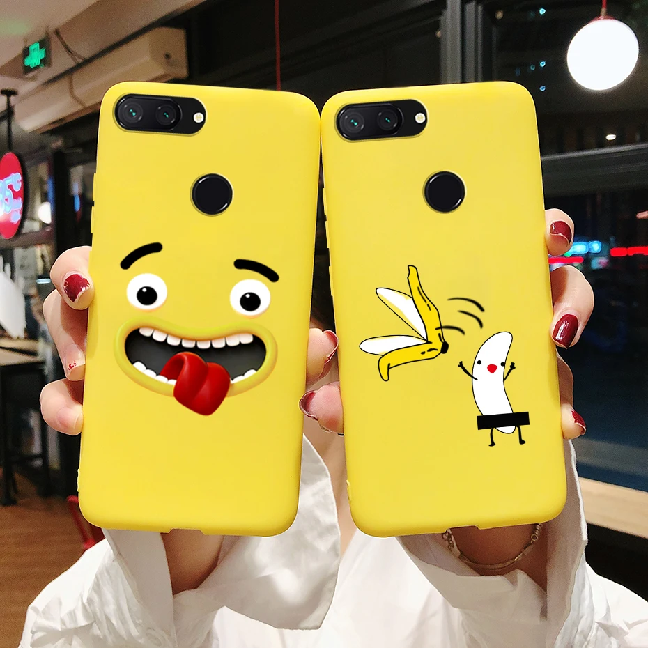 Silicone Cartoon Ultra Thin Matte Phone Case - Soft Protective Cover