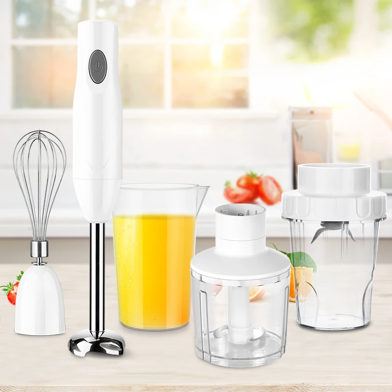 meat grinder grinding juice machine slice and shred fruits and vegetables dough mixer kitchen multifunctional food processor White Dolphin BPA Free 5 in 1 Electric Blender Mixer 250W Vegetable Meat Grinder Food Processor  Smoothie Fruit Kitchen Machine