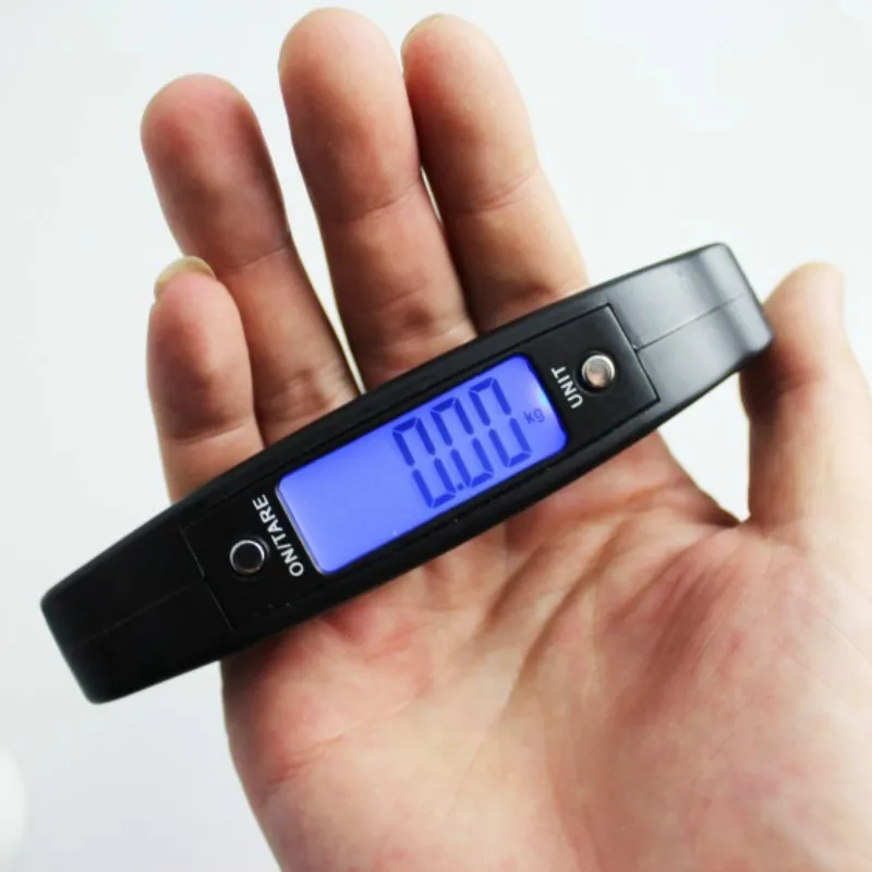 Портативные цифровые мини весы 50 кг * 10 г|luggage scale|hanging scaleweight luggage |