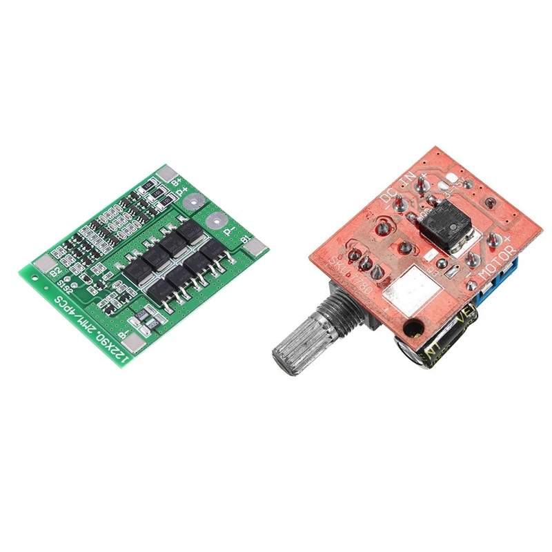 New-5V-30V DC контроллер скорости ШИМ мини электрический двигатель переключатель управления Светодиодный диммер и 3S 11,1 V 12,6 V 25A с балансом 18650 Li-Io