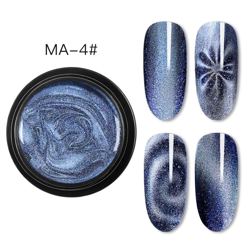 PW1414 Светодиодный Гель-лак для ногтей "хамелеон" с кошачьими глазами Galaxy, Магнитный УФ-Гель-лак для ногтей, долговечный Гибридный гвоздь, эмалированный маникюр - Цвет: PW1414