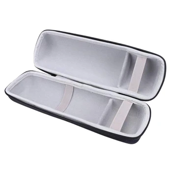 

Portable Zipper Protective Travel Storage Bag Case Anti-Shock Cover Pouch With Rubber Handle For Jbl Charge 3 Speaker - Gray