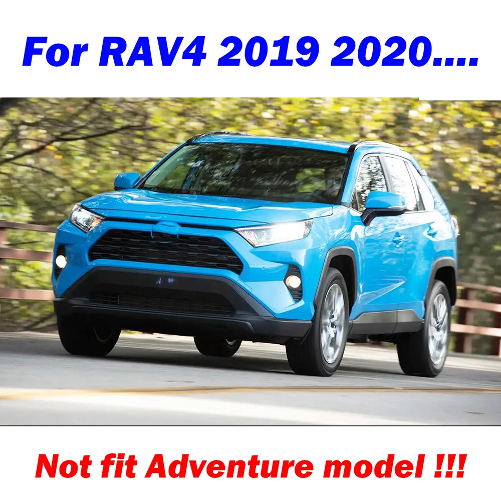 4 шт. для Toyota RAV4 автомобильный Стайлинг передние задние брызговики ограничители Брызговики пластиковые черные автомобильные аксессуары