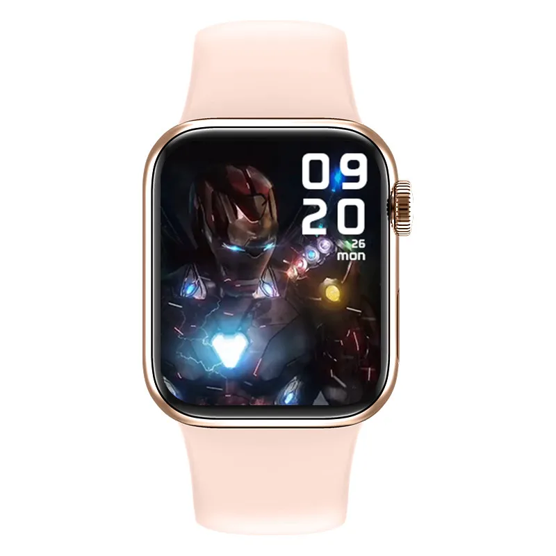 Original M36 Plus 1.8 inch Smart Watch 44MM Bluetooth Call Wireless Charging IP67 Waterproof Music Play Password Lock Smartwatch 