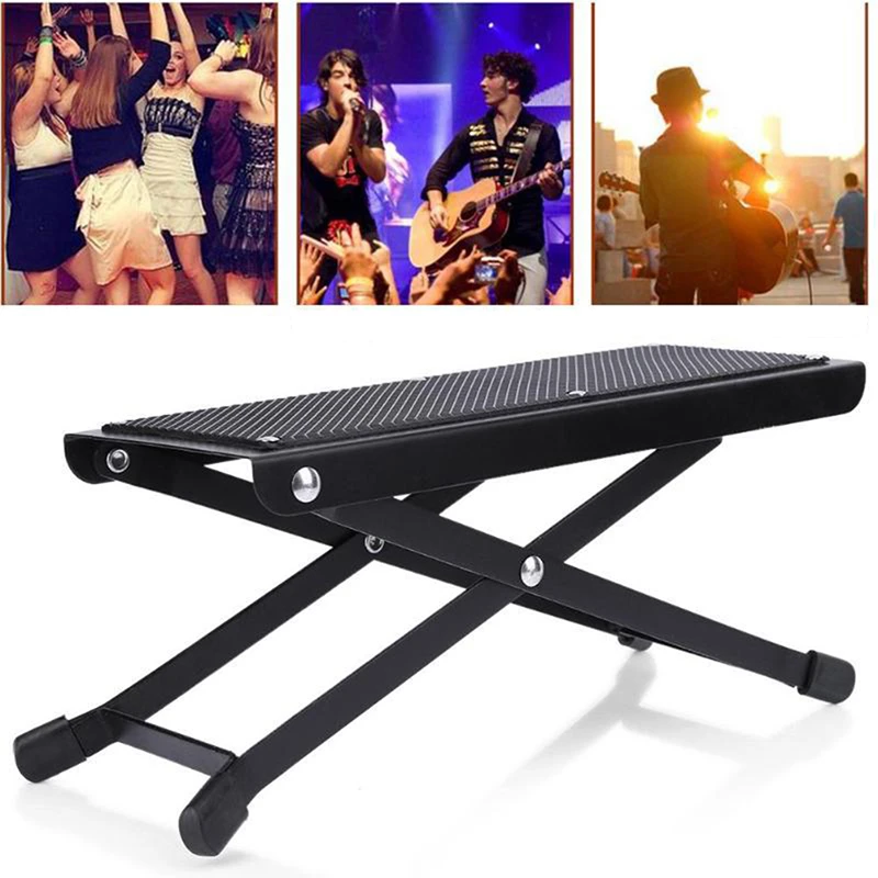 Reposapiés de guitarra, soporte de Pedal almohadillas antideslizantes de altura ajustable, soporte de cuello de guitarra, accesorio de de pie|Partes y accesorios de guitarras| - AliExpress