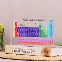 Акриловый дисплей с элементами, прочный портативный обучающий инструмент для учителя, студентов, обучающий инструмент