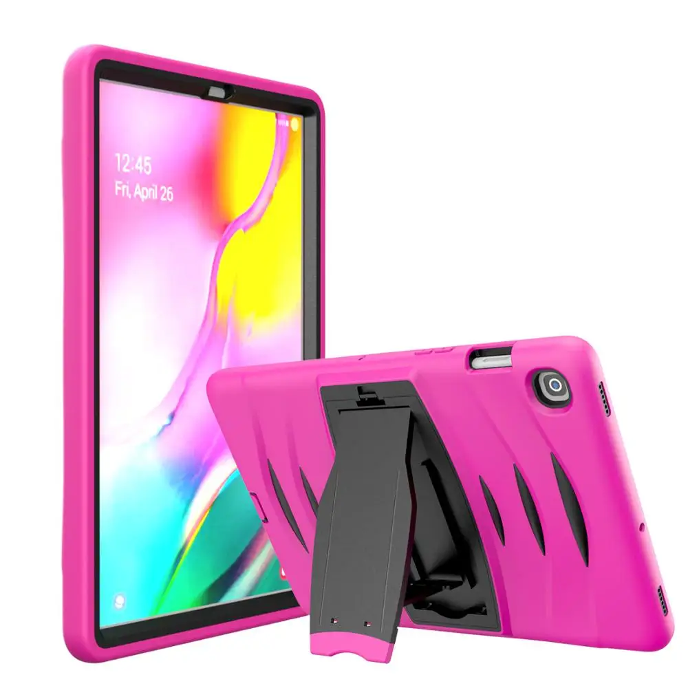 Чехол для Samsung Galaxy Tab S5e 10,5 SM-T720 T725 планшет, сверхпрочный прочный силиконовый защитный чехол с подставкой