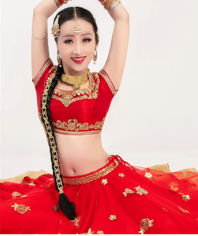 Bollywood Hiasan Rambut India Dance Kepang Buatan Tangan Kostum Tari Perut Aksesori Alat Peraga Belly Dancing Aliexpress