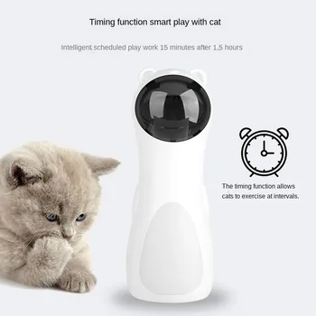 

Factory Direct Bear Laser Play with Cat Automatic Laser Play with Cat Toy Led Red Laser Cat Toy