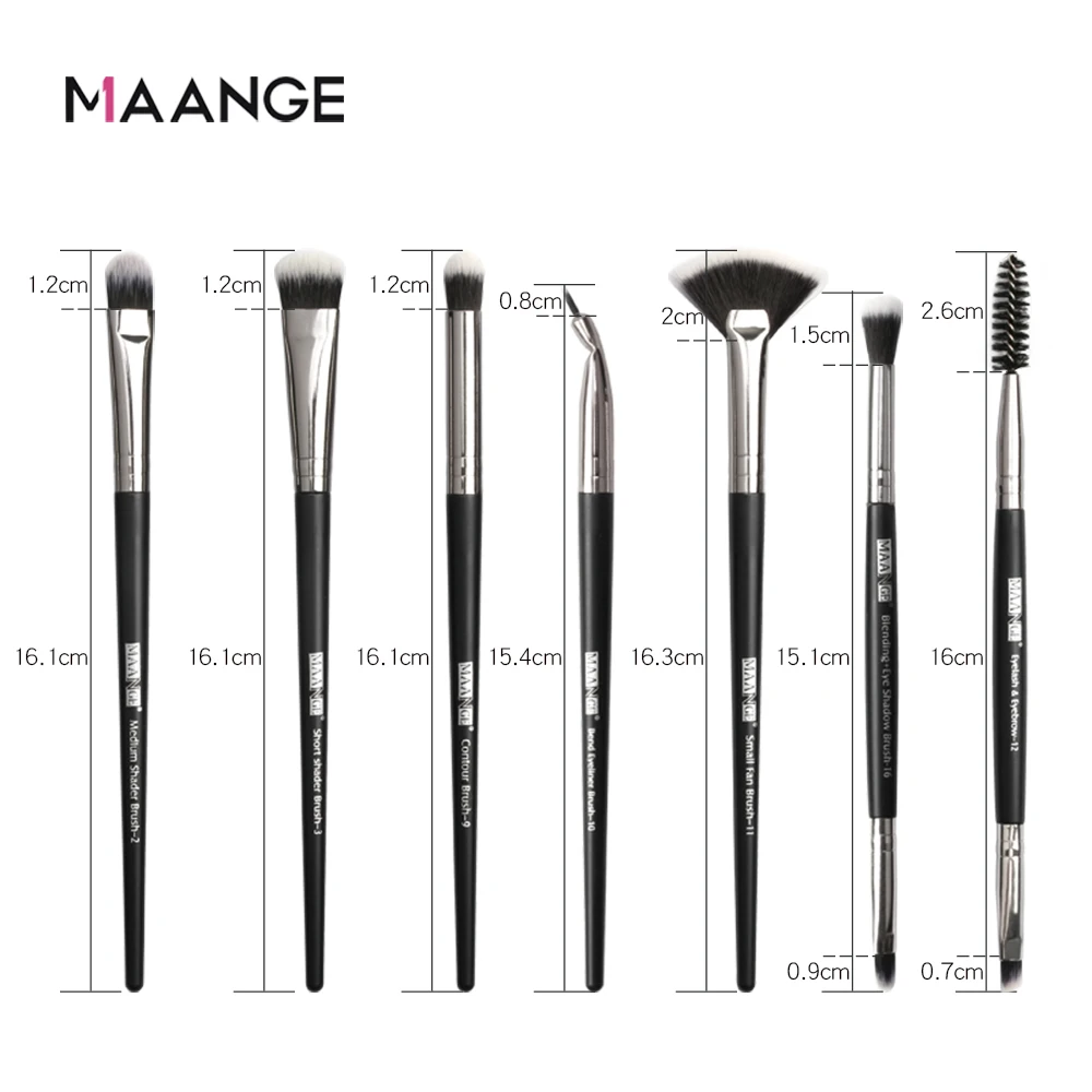 MAANGE Pro 5 20 шт. кисти для макияжа Набор многофункциональный кисть теней нанесения