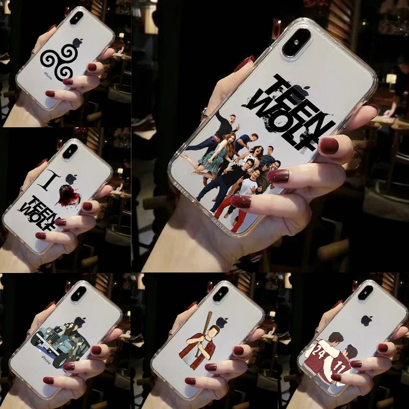 

Teen Wolf Cover For AppleiPhone 8 case 7 6 6S Plus X 11 XR XS MAX 5S SE 11Pro 11Pro MAX Phone Cases Soft Silicone TPU Capa case