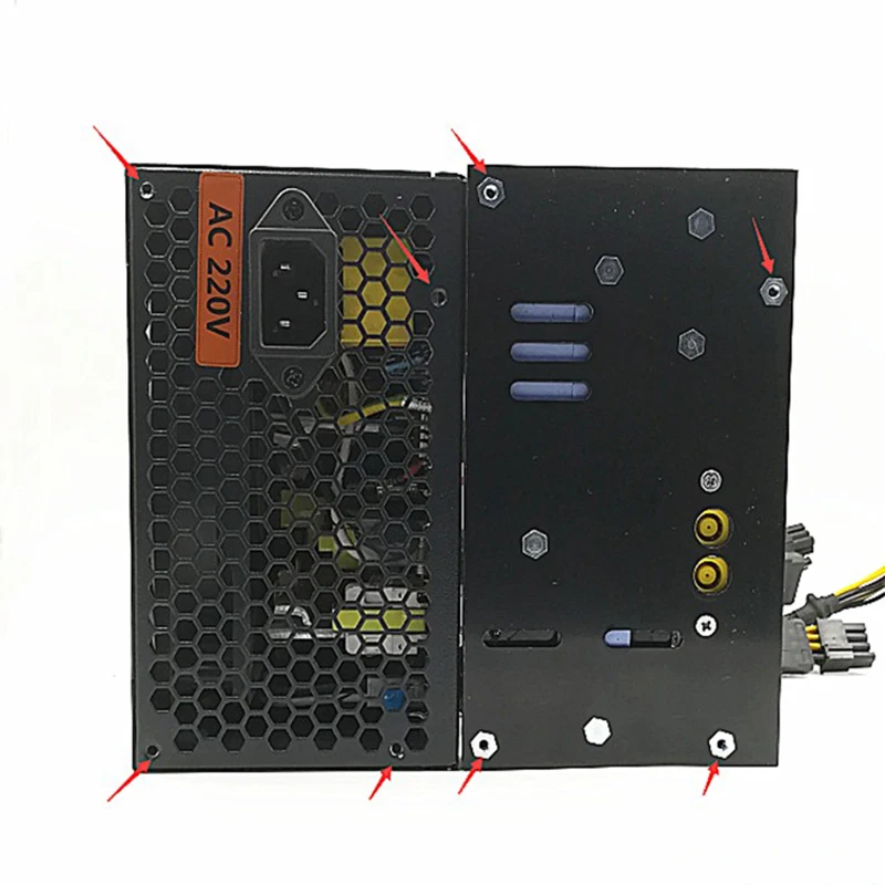 19V ATX 500W Wide Voltage Pico PSU Dual Input High Power Digital DC-ATX Power Supply For Computer Server