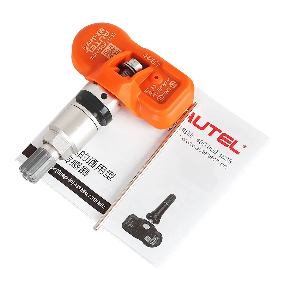 Новейший Autel MaxiTPMS PAD TPMS сенсор программирующий аксессуар устройство и 2 в 1 mx 433 МГц