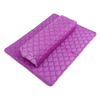 

Nail Art Hand Cushion Rest Pillow Rectangle Pad Manicure Hands Pillow/Arm Cushion -Smooth Satin