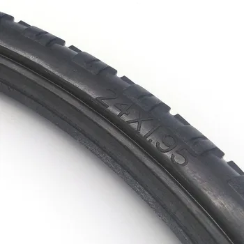 

Bicycle Road Bike Inflatable Solid Tire Tyre Anti Puncture No Slip 24*1.95 In