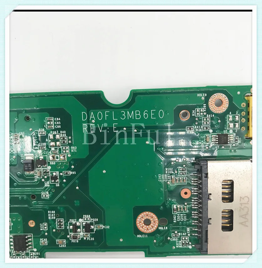 Mainboard para Lenovo Thinkpad X100e Portátil Placa-mãe Da0fl3mb6e0 Hm65 Slmbg N450 Cpu Ddr3 100 Completo Testado Alta Qualidade 60y5709 - Imagem 4