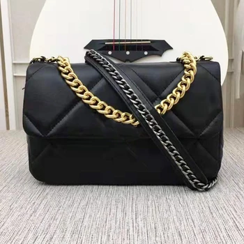 

2020 Latest style Luxury Handbag Tote Bags For Women Fashion Design Shoulder Bag High-end Leather Women's Crossbody Square Purse