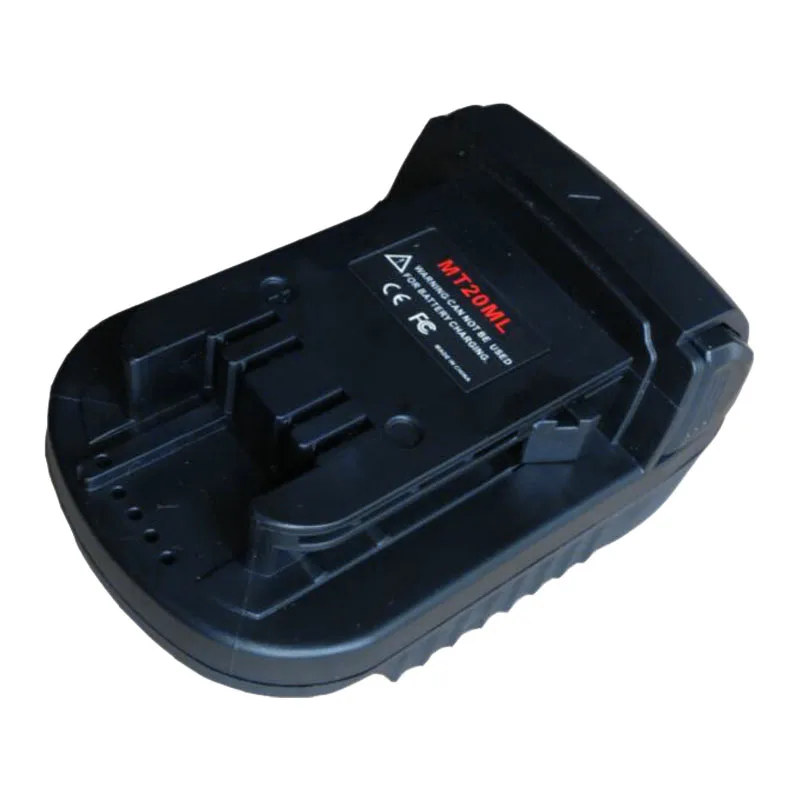 Mt20Ml Батарея адаптер конвертер для Makita 18 V/20 V ионно-литиевая Батарея Bl1830 Bl1860 Bl1815 для Милуоки M18 Li-Ion Батарея