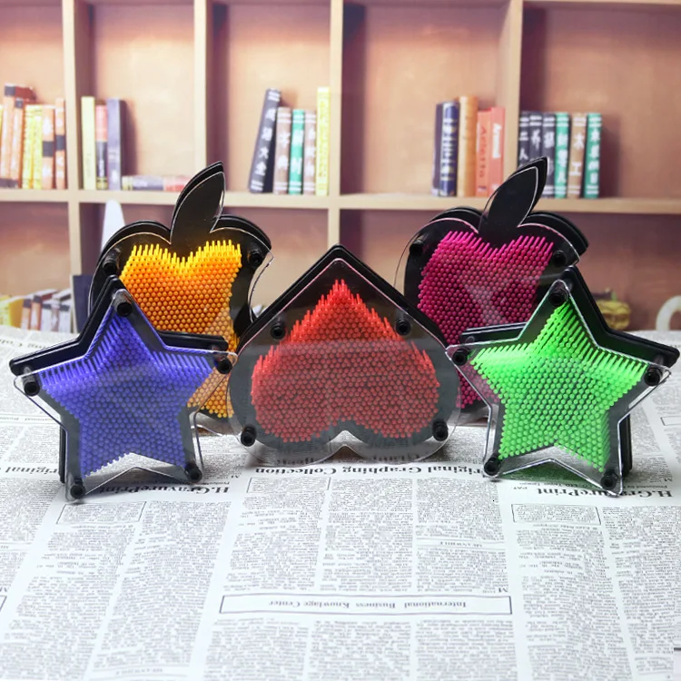 3D креативная DIY Модель антистресс игрушки для детей и взрослых Забавный отпечаток пальца иглы клон пластиковые Развивающие игрушки Рождественский подарок